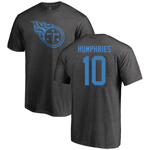 Tennessee Titans Men Ash Adam Humphries One Color NFL Football #10 T Shirt->nfl t-shirts->Sports Accessory